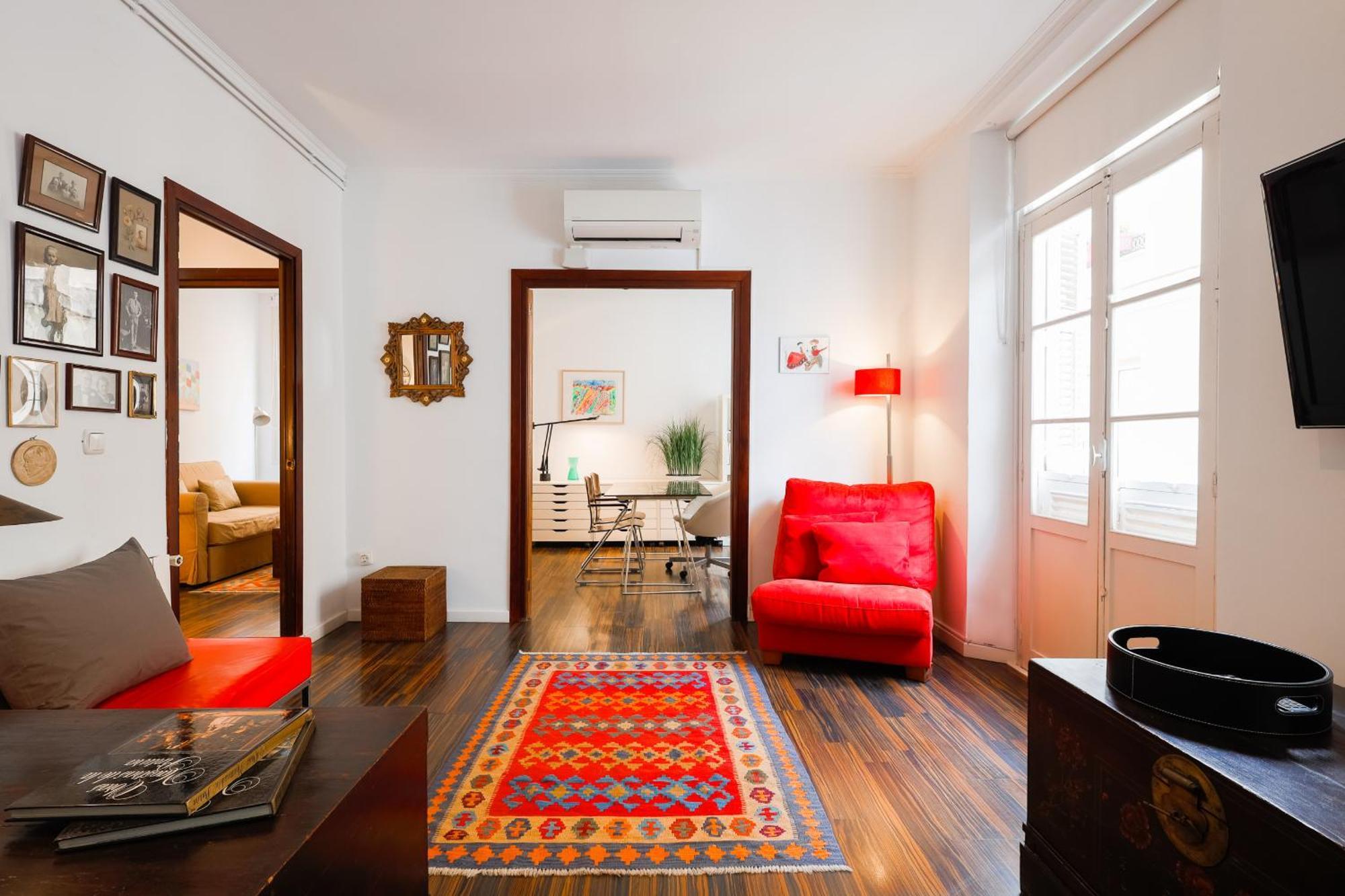 C92 - Rustic Two Bedrooms Apartment With Terrace Malaga Exterior photo