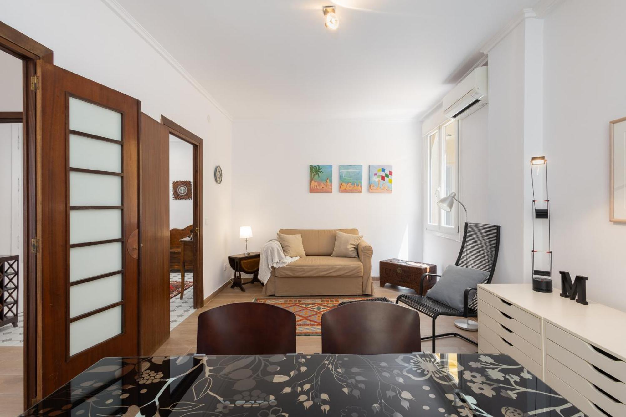 C92 - Rustic Two Bedrooms Apartment With Terrace Malaga Exterior photo